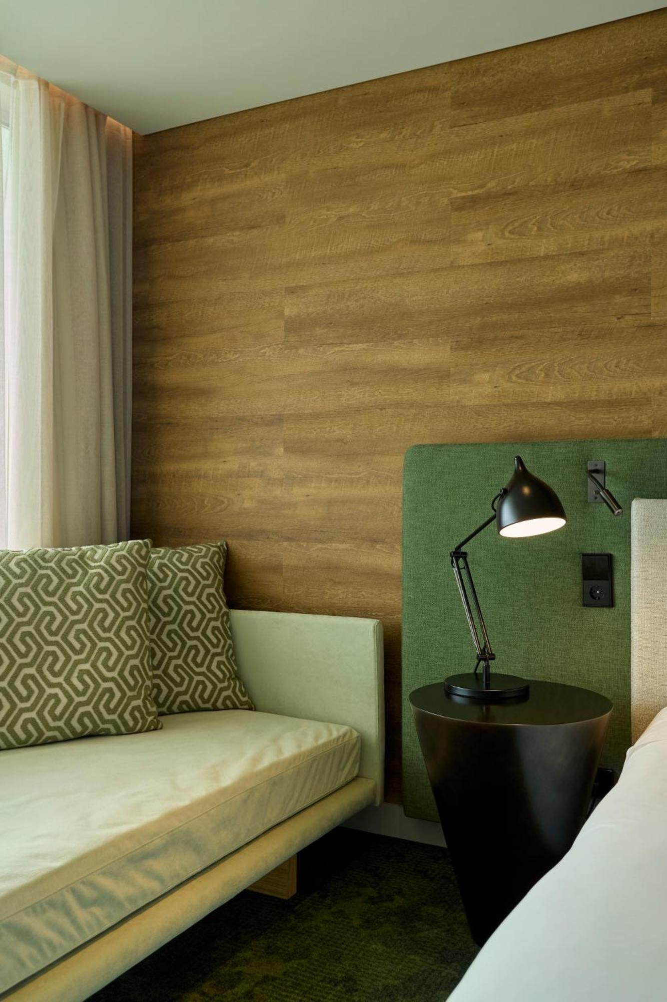 Hotel Octant Ponta Delgada Exteriér fotografie A wall covered with wood wool